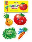 VladiToys. Мягкие пазлы (Baby puzzle) арт.VT1106-03 "Овощи"0