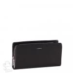 Клатч мужской кожаный 20937 black Pratero