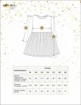 Платье для девочки KETMIN ЛАЙФ цв.Star KM Чёрный