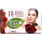 Мыло туалетное твердое RUBIS "Роза" 90гр