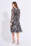 Платье BUTER 2529 черный принт