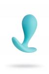 Анальная втулка ToDo by Toyfa Blob, силикон, голубая, 5,5 см, O 2,1 см