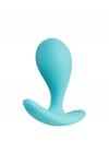Анальная втулка ToDo by Toyfa Blob, силикон, голубая, 5,5 см, O 2,1 см