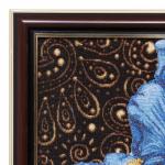 Гобеленовая картина "Ноктюрн ирисы" 42*105 см