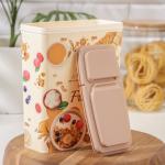 Ёмкость для сыпучих продуктов, 2,3 л, цвет МИКС