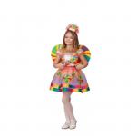 Карнавальный костюм «Конфетка», платье, головной убор, крылья, р. 28, рост 110 см