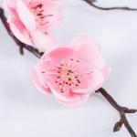 Цветы искусственные "Веточка сакуры" 2,5х42 см, розовый