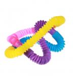 Игрушка антистресс Pop Tubes, набор 12 шт., цвета МИКС
