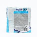 Туалетная бумага Soffione Decoro Blue, 2 слоя, 4 рулона