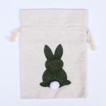 Мешок для подарков «Кролик», 20 ? 15 см, цвета МИКС