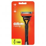 Бритвенный станок Gillette Fusion + 2 сменных кассеты, 5 лезвий