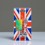 Трубка курительная "Флаг Великобритании", 5 сеточек, 7 х 3 см