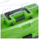 Ящик для снастей Tackle Box NISUS трёхполочный, цвет зелёный