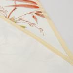Скатерть на нетканой основе многоразовая с бейкой «Розы», 135?180 см, цвет бежевый