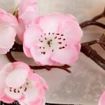 Цветы искусственные "Ветка сакуры" 3х60 см, розовый