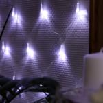 Гирлянда «Сеть» 1.6 ? 1.6 м, IP20, прозрачная нить, 144 LED, свечение белое, 8 режимов, 220 В