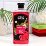 Dream Nature Гель для душа "Малина и мята", 500 мл
