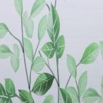 Штора рулонная «Ветви», блэкаут, 60?200 см, цвет белый