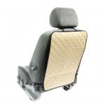 Защитная накидка на переднее сиденье, 40?60 см, оксфорд, стеганная, бежевая