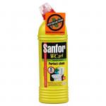 Средство санитарно-гигиеническое Sanfor WС гель "Лимонная свежесть", 750 мл