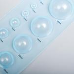 Линейка-шаблон для квиллинга "Круги" 18х9х2,5 см