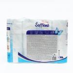 Туалетная бумага Soffione Decoro Blue, 2 слоя, 12 рулонов