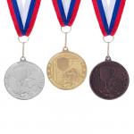 Медаль тематическая «Футбол», бронза, d=4 см