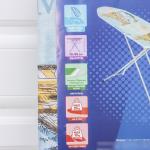 Доска гладильная SMARTY Breeze, перфорированный металл, 110?33 см