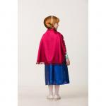 Карнавальный костюм «Анна», текстиль, размер 30, рост 116 см