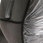 Накидка-незапинайка TORSO на спинку сиденья 58?42 см, прозрачная