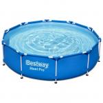 Бассейн каркасный 305 х 76 см, фильтр-насос, 56679 Bestway PromoTV