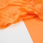 Бумага упаковочная тишью, оранжевый, 50 см х 66 см, набор 20 шт
