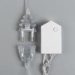 Гирлянда «Занавес» 1.5 ? 1 м, IP20, прозрачная нить, 180 LED, свечение белое, 8 режимов, 220 В