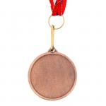 Медаль под нанесение, бронза, d=4 см