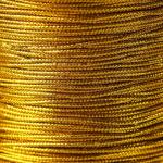 Шнур люрекс 1 мм х 100 м золото