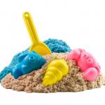 Игрушки в наборе ТМ «Волшебный песок», «Океан», песочный 0,5 кг, голубой 0,5 кг
