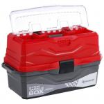 Ящик для снастей Tackle Box NISUS трёхполочный, цвет красный