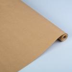 Бумага упаквочная крафт без печати, 0.72 х 300 м,75 г/м?,