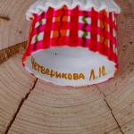 Дымковская игрушка "Барыня "Хлеб-соль", 15 см,  микс"