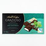 Батончики Maitre Truffout из горького шоколада, кремово-мятная прослойка, 100 г