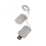 Флешка E 312 "жетон", 16 ГБ, USB2.0, чт до 25 Мб/с, зап до 15 Мб/с, серебристый
