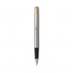 Набор Parker Jotter Core FK691 Stainless Steel GT ручка перьевая + ручка шариковая, корпус из нержавеющей стали