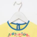 Платье для девочки, цвет жёлтый, рост 74 см