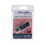 Флешка OltraMax 230, 16 Гб, USB2.0, чт до 15 Мб/с, зап до 8 Мб/с, чёрная