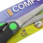 Ножницы ErichKrause Comfort, 20.5 см, ручки с противоскользящими резиновыми вставками, МИКС