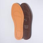 Стельки для обуви, универсальные, влаговпитывающие, 34-46 р-р, пара, цвет бежевый