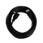 Кабель HDMI Cablexpert, HDMI(m)-HDMI(m), вер.1.4, 3 м, 19M/19M, угловой, черный