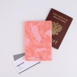 Обложка для паспорта с доп.карманом внутри BOSS LADY, искусственная кожа