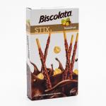 Бисквитные палочки Biscolata Stix Hazelnut в молочном шоколаде с лесным орехом, 32 г