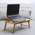 Поднос-столик для ноутбука со складными ножками, 55,5?32,5?22 см, бамбук